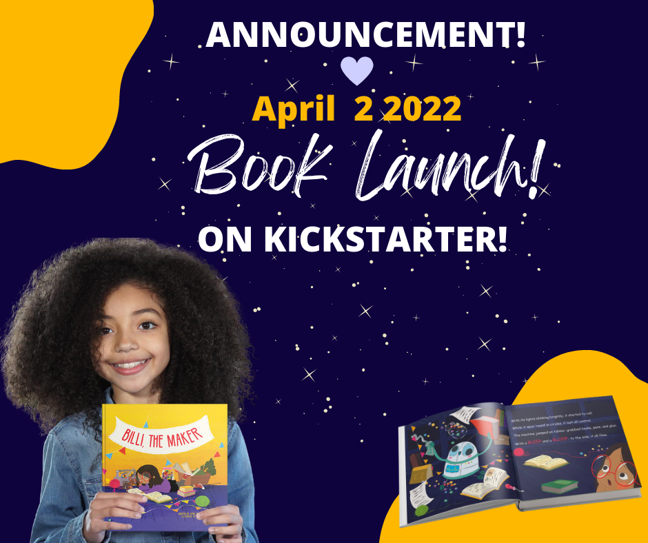 Billi the Maker Book Launch on Kickstarter!